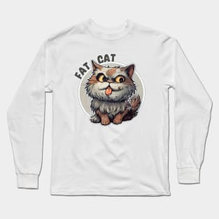 Fat Cat Long Sleeve T-Shirt